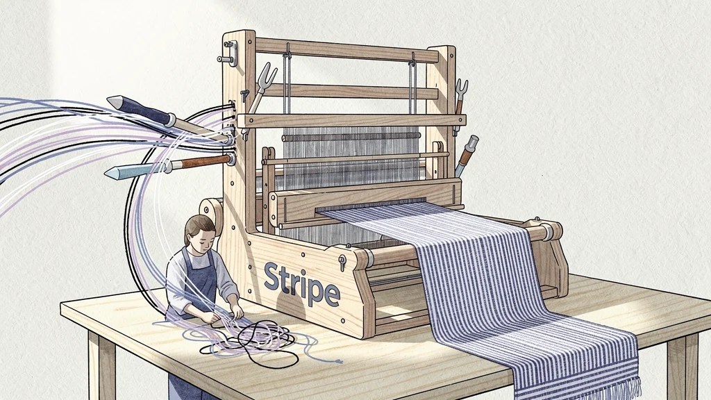 A spacious craft workshop with a pale paper backdrop and a simple wooden worktable.